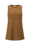 SWAYING 25 Early Autumn Seamless Long Wool Vest SW-SW25PF1T12C2-KAFEI Coffee